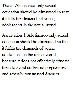 Argumentative Research Paper Outline